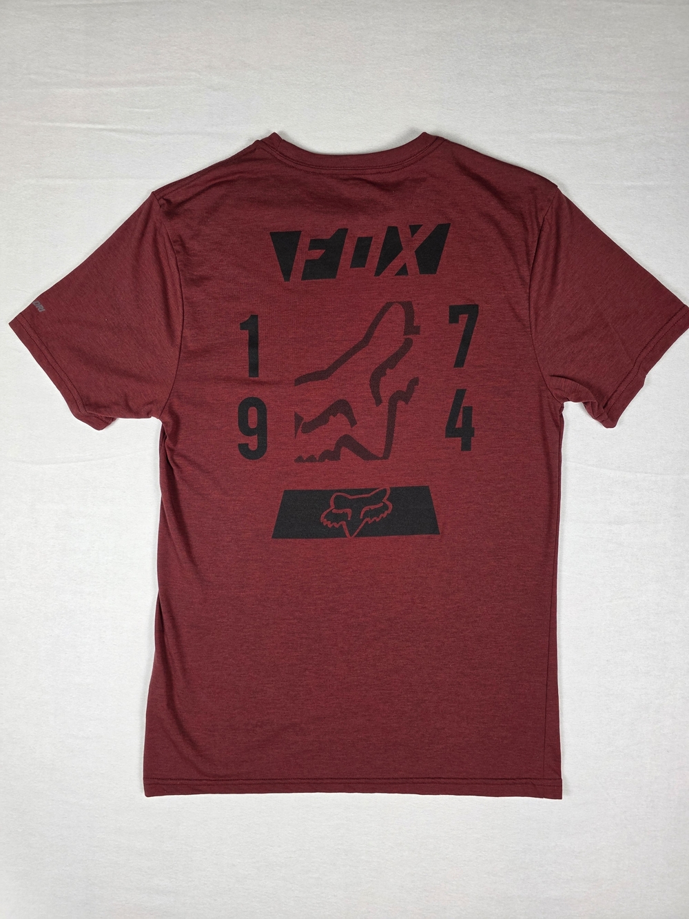 Fox Men’s Maroon Short Sleeve Graphic Tee